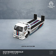 H300 Flatbed Transport Trailer - Martini Livery, 1:64 Scale — image 1