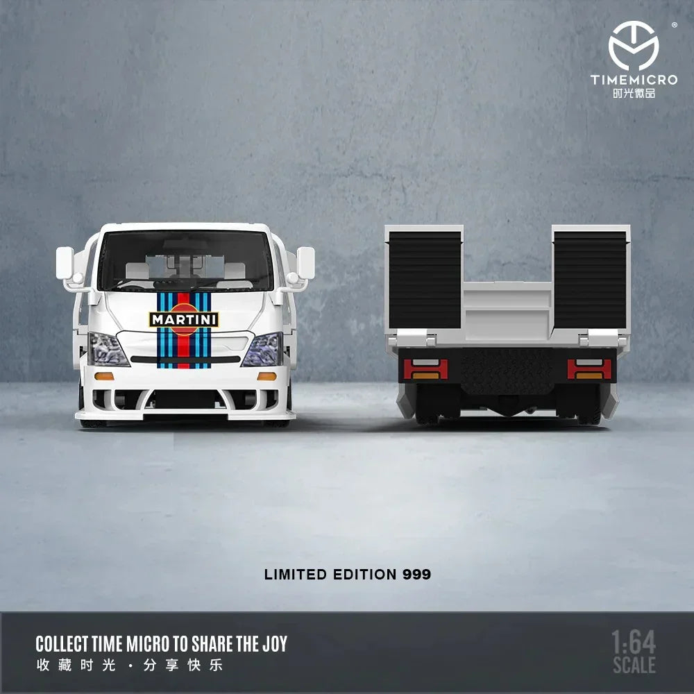 H300 Flatbed Transport Trailer - Martini Livery, 1:64 Scale — image 3