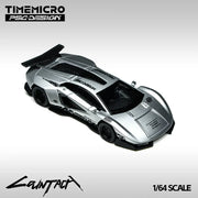 Lamborghini Contache V-Matte Silver Grey Exhibition Edition(Limited to 999), 1:64 Scale — image 5