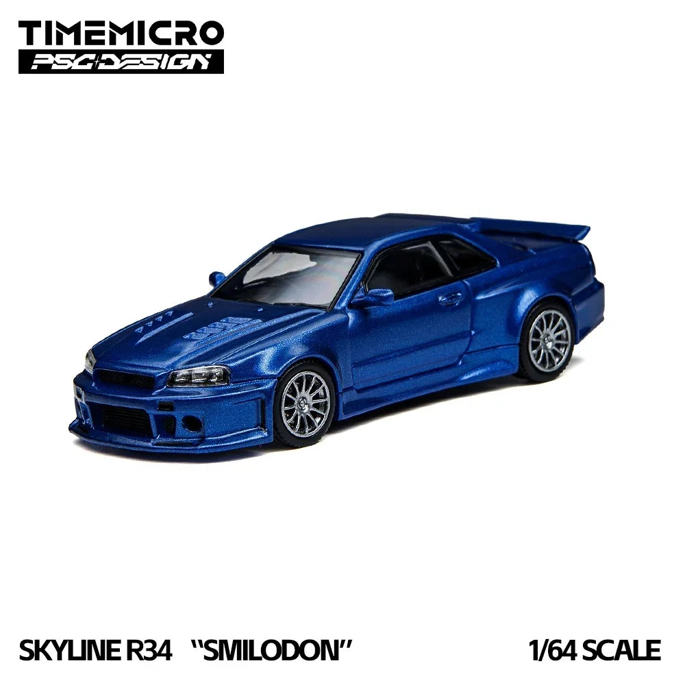TIME MICRO X PSC DESIGN R34 "Smilodon", 1:64 Scale (Navy Blue) — image 1