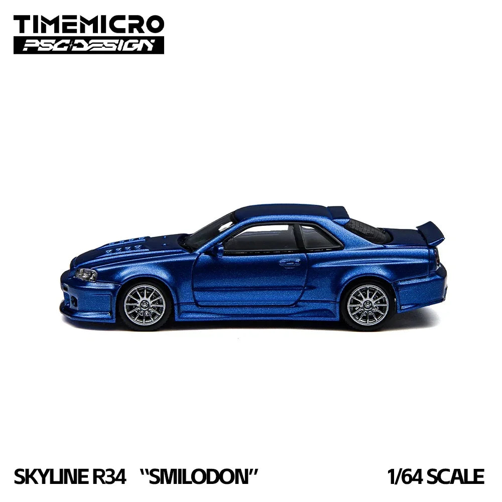 TIME MICRO X PSC DESIGN R34 "Smilodon", 1:64 Scale (Navy Blue) — image 3