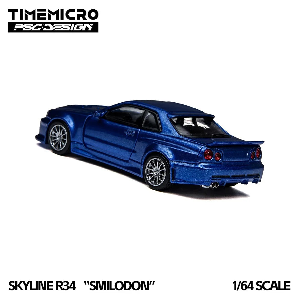 TIME MICRO X PSC DESIGN R34 "Smilodon", 1:64 Scale (Navy Blue) — image 4