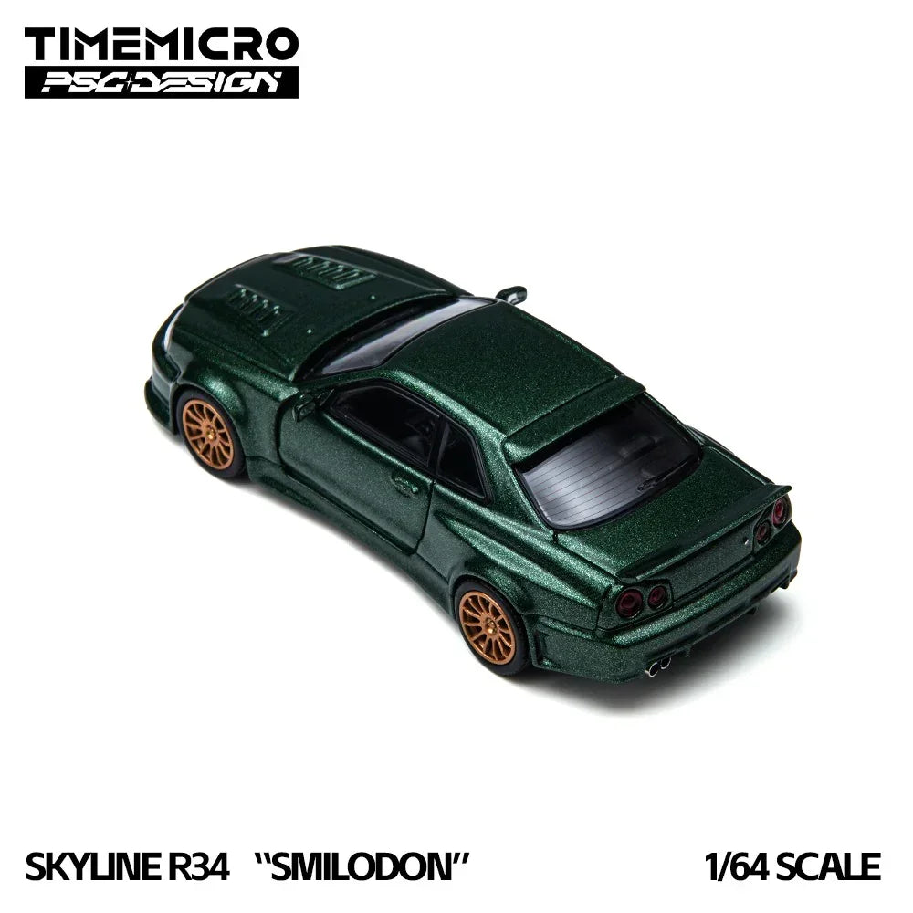 R34 Smilodon, 1:64 Scale (Dark Green) — image 3