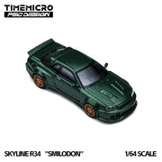 R34 Smilodon, 1:64 Scale (Dark Green) — image 4