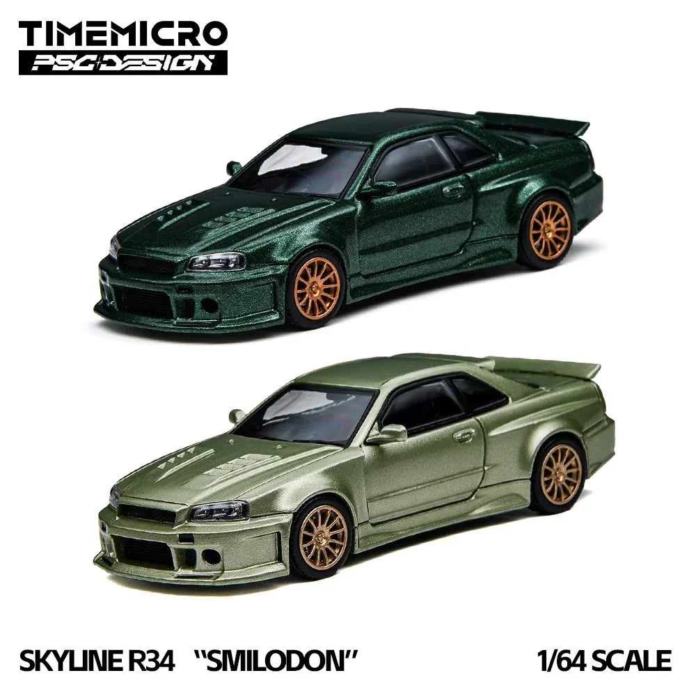 R34 Smilodon, 1:64 Scale (Dark Green) — image 5