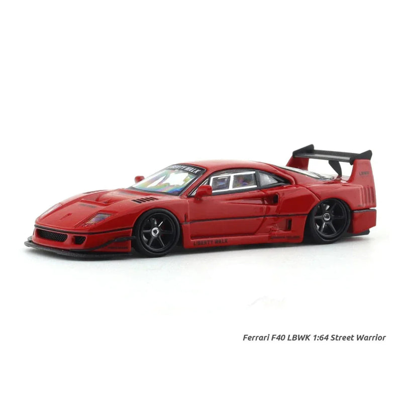 LBWK Street Warrior F40 (Limited Edition 151 of 499), 1:64 Scale (Red) — image 1