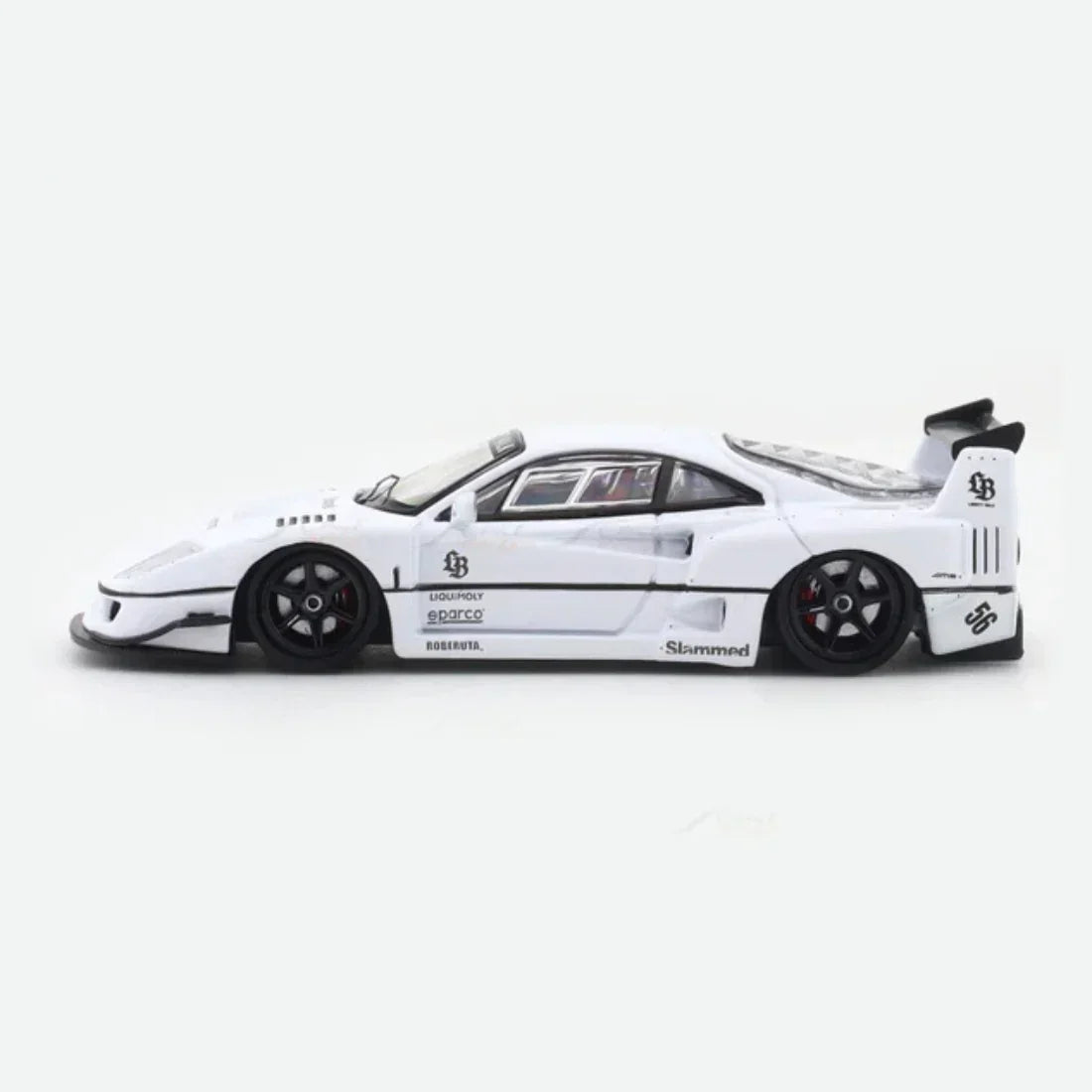 LBWK Street Warrior F40 (Limited Edition 073 of 499), 1:64 Scale (White) — image 2
