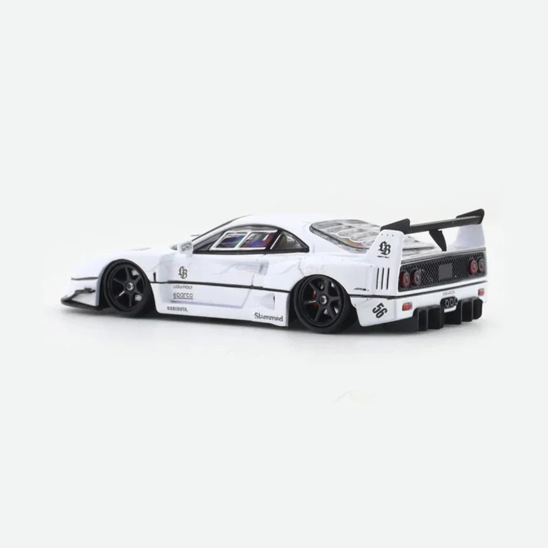 LBWK Street Warrior F40 (Limited Edition 073 of 499), 1:64 Scale (White) — image 3
