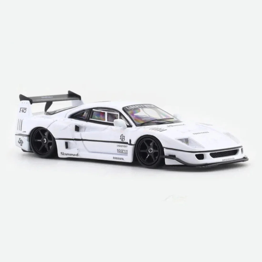 LBWK Street Warrior F40 (Limited Edition 073 of 499), 1:64 Scale (White) — image 5