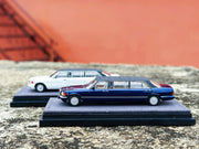 *HEC 2026* Mercedes S-Class W126 44" Limosine Trasco 1000SEL, 1:64 Scale (Blue) — image 9