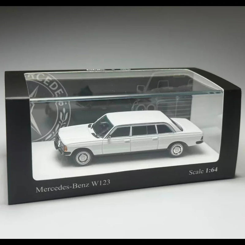 Mercedes Benz W123, 1:64 Scale (White) — image 2