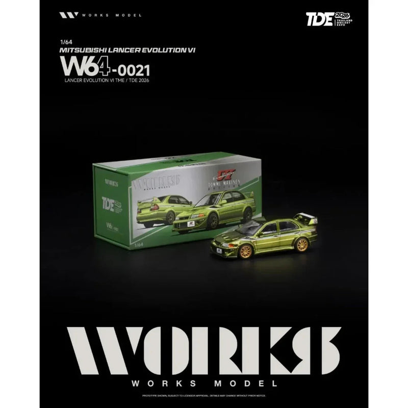 *TDE 2026* Lancer Evolution VI TME (Tommi Makinen Edition), 1:64 Scale — image 2