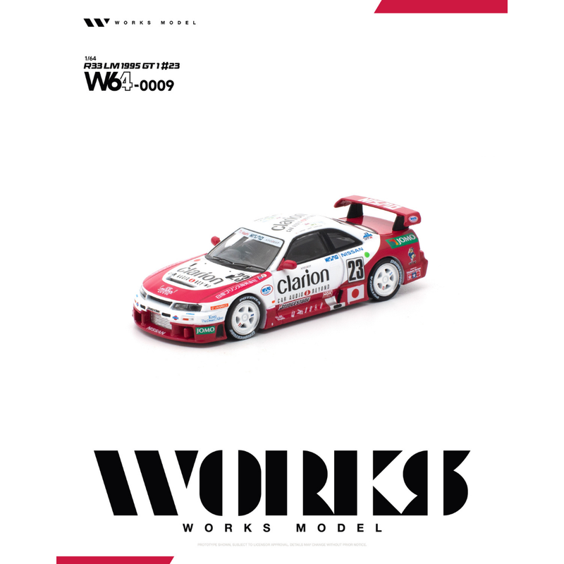 *PRE-ORDER* R33 LM 1995 GT1 #23, 1:64 Scale — image 2