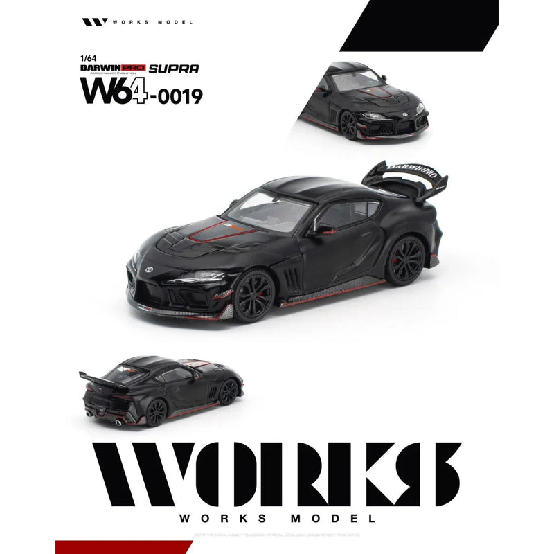 *PRE-ORDER* Toyota Darwin Pro Supra Dark, 1:64 Scale — image 1