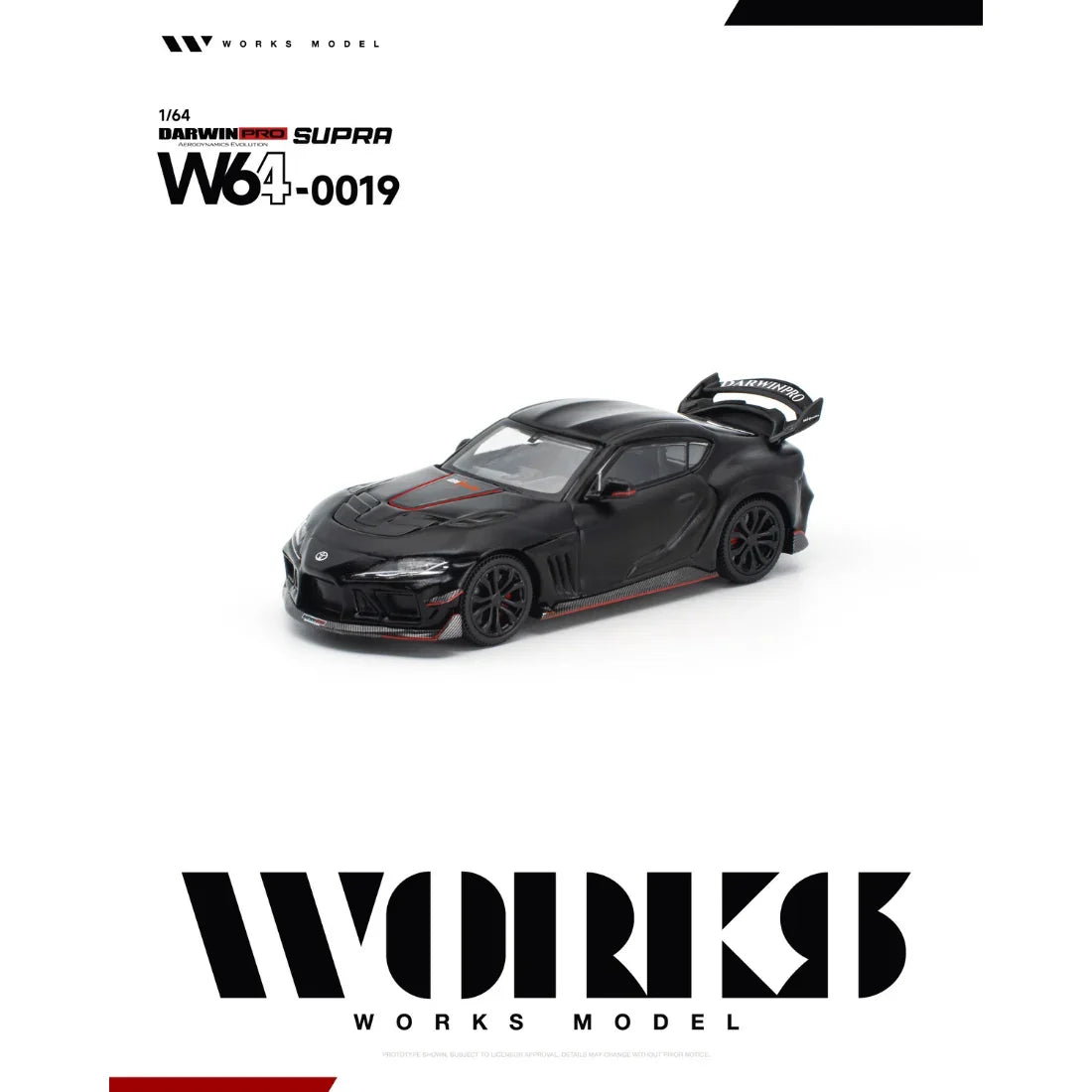 *PRE-ORDER* Toyota Darwin Pro Supra Dark, 1:64 Scale — image 2