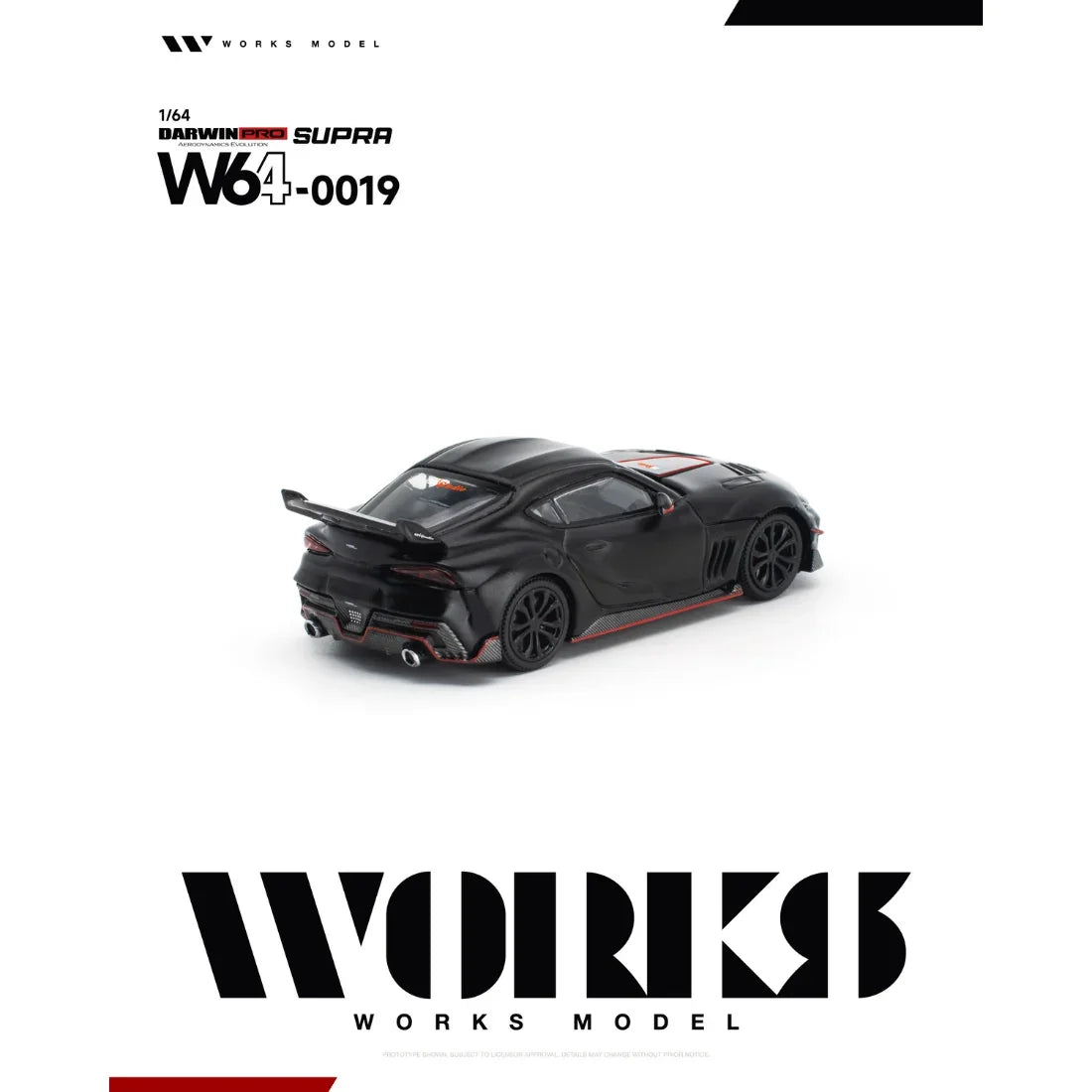 *PRE-ORDER* Toyota Darwin Pro Supra Dark, 1:64 Scale — image 3