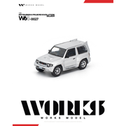 *PRE-ORDER* Mitsubishi Pajero Evolution Silver, 1:64 Scale — image 2