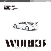 *PRE-ORDER* Nissan R33 LM 1995 GT1, 1:64 Scale (White) — image 4