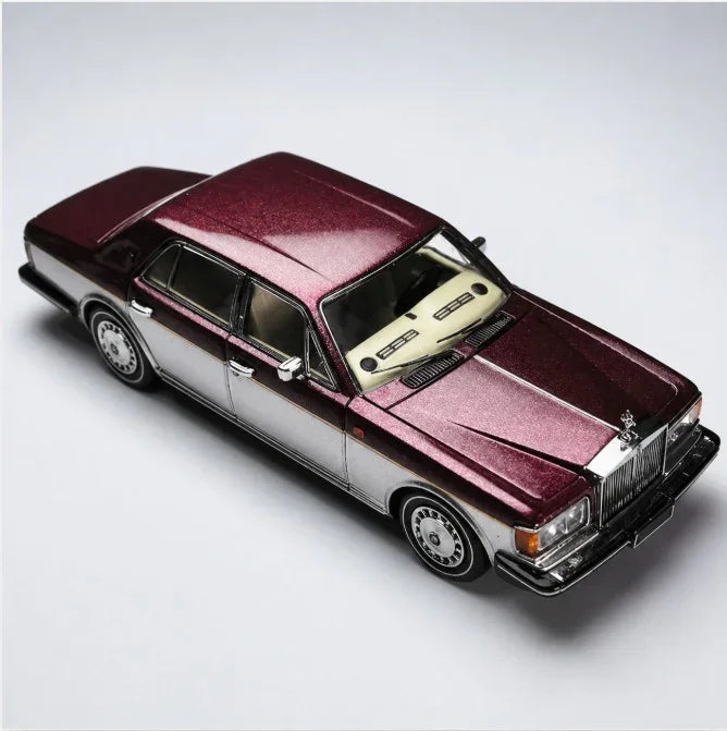 Rolls Royce Silver Spur III Limited to 300 1994, 1:64 Scale (Burgundy Champagne) — image 1