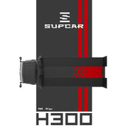 Advan H300 Flatbed Transport Trailer, 1:64 Scale (Red) — image 5