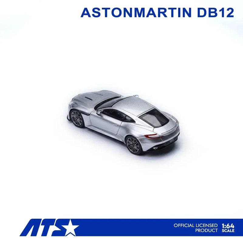 *PRE-ORDER* Aston Martin DB12, 1:64 Scale (Lightining Silver) — image 2