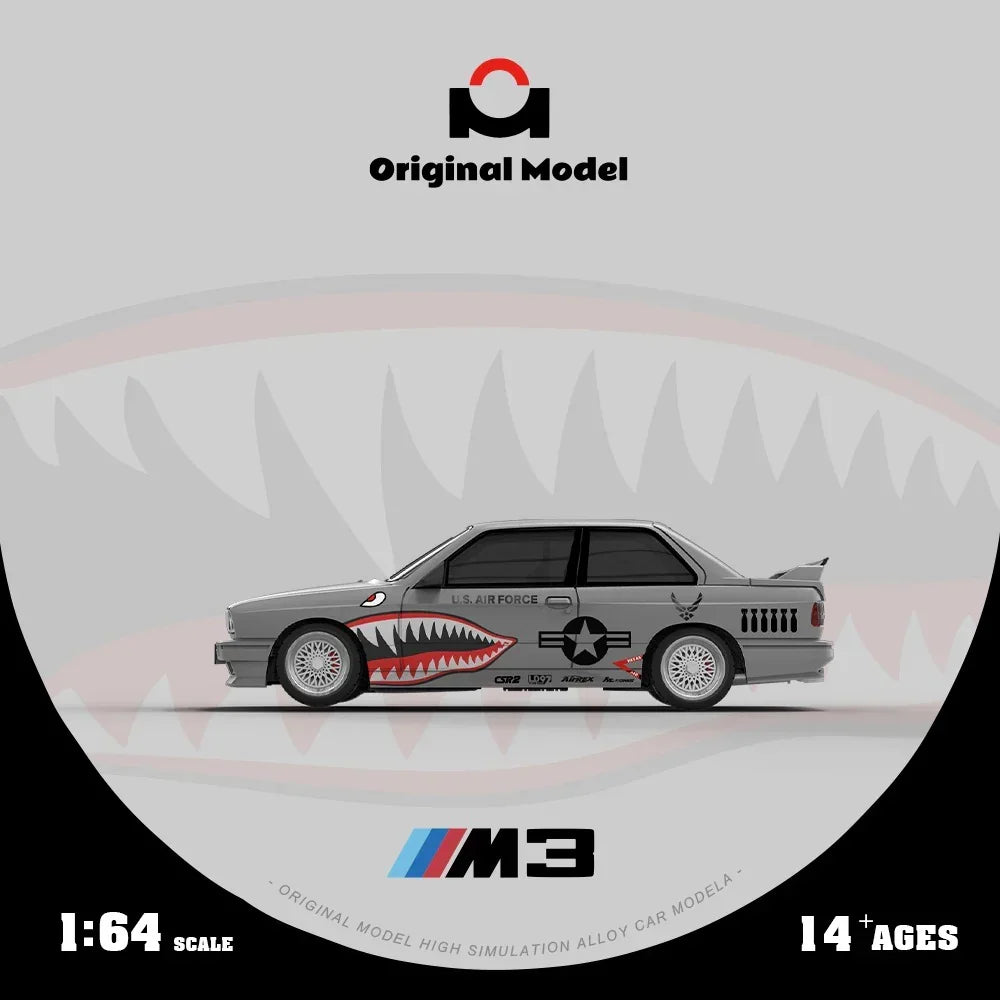 *PRE-ORDER* BMW E30 M3 Shark Mouth Finish, 1:64 Scale — image 2