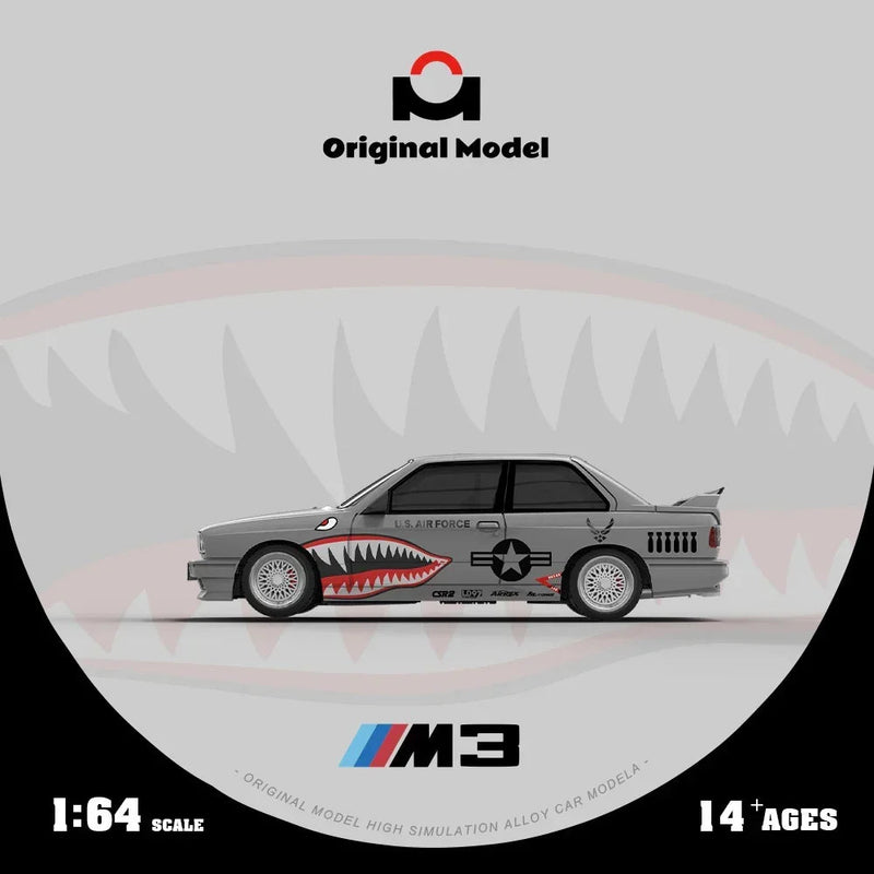 *PRE-ORDER* BMW E30 M3 Shark Mouth Finish, 1:64 Scale — image 2