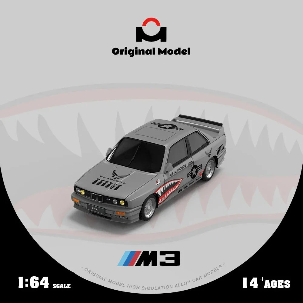 *PRE-ORDER* BMW E30 M3 Shark Mouth Finish, 1:64 Scale — image 3