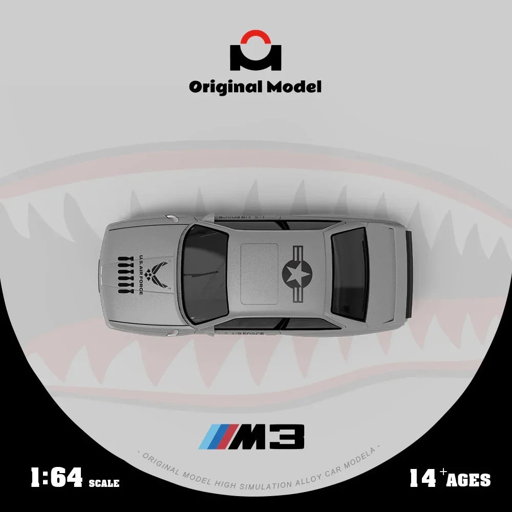 *PRE-ORDER* BMW E30 M3 Shark Mouth Finish, 1:64 Scale — image 4