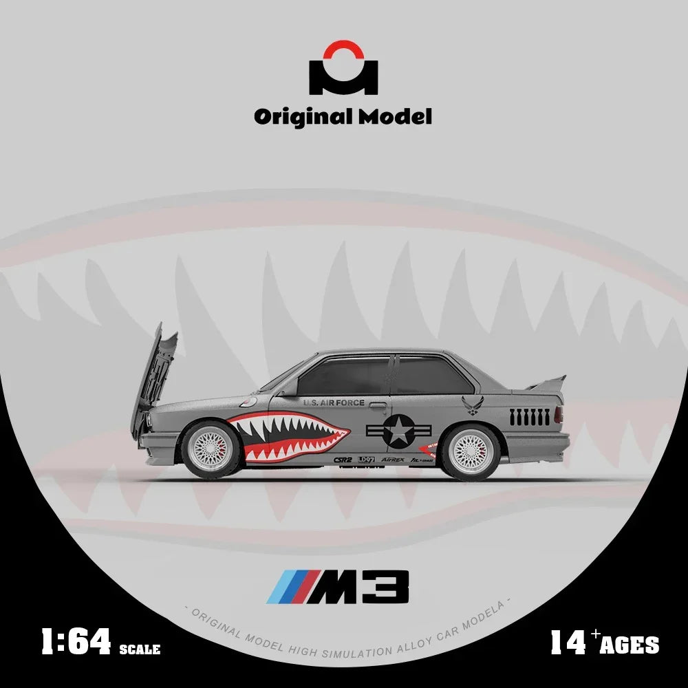 *PRE-ORDER* BMW E30 M3 Shark Mouth Finish, 1:64 Scale — image 7
