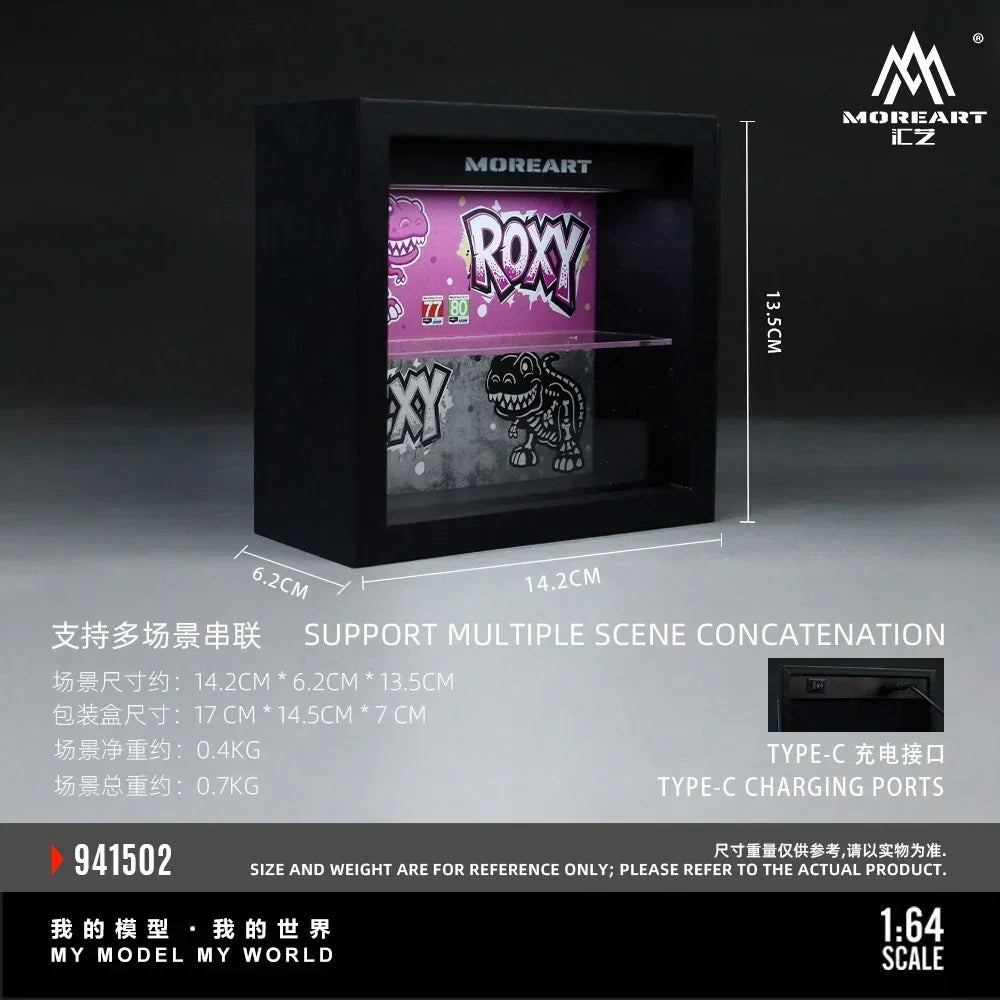 *PRE-ORDER* Integrated Photo Frame with Green Dragon Coating, 1:64 Scale (Pink) — image 3