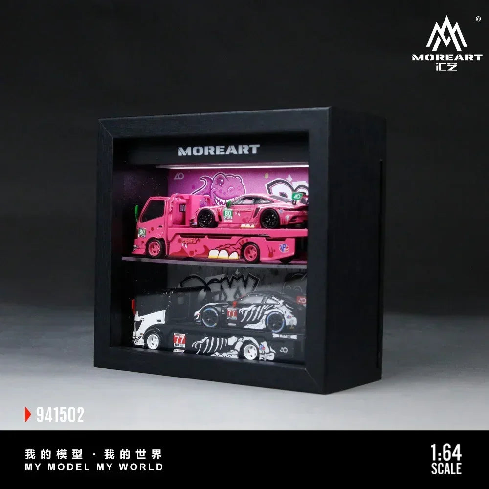 *PRE-ORDER* Integrated Photo Frame with Green Dragon Coating, 1:64 Scale (Pink) — image 5
