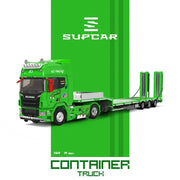 *PRE-ORDER* Scania Flatbed Transport Vehicle - Green Tyrannosaurus, 1:64 Scale — image 3