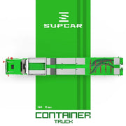 *PRE-ORDER* Scania Flatbed Transport Vehicle - Green Tyrannosaurus, 1:64 Scale — image 6
