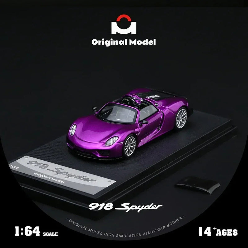 *PRE-ORDER* 918 Spyder Midnight, 1:64 Scale (Purple) — image 1