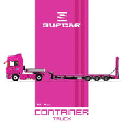 *PRE-ORDER* Scania Flatbed Transport Vehicle - Tyrannosaurus Rex, 1:64 Scale (Pink) — image 4