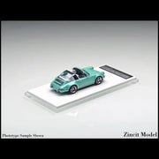 *PRE-ORDER* Singer Targa 911 (964), 1:64 Scale (light Turquoise) — image 2
