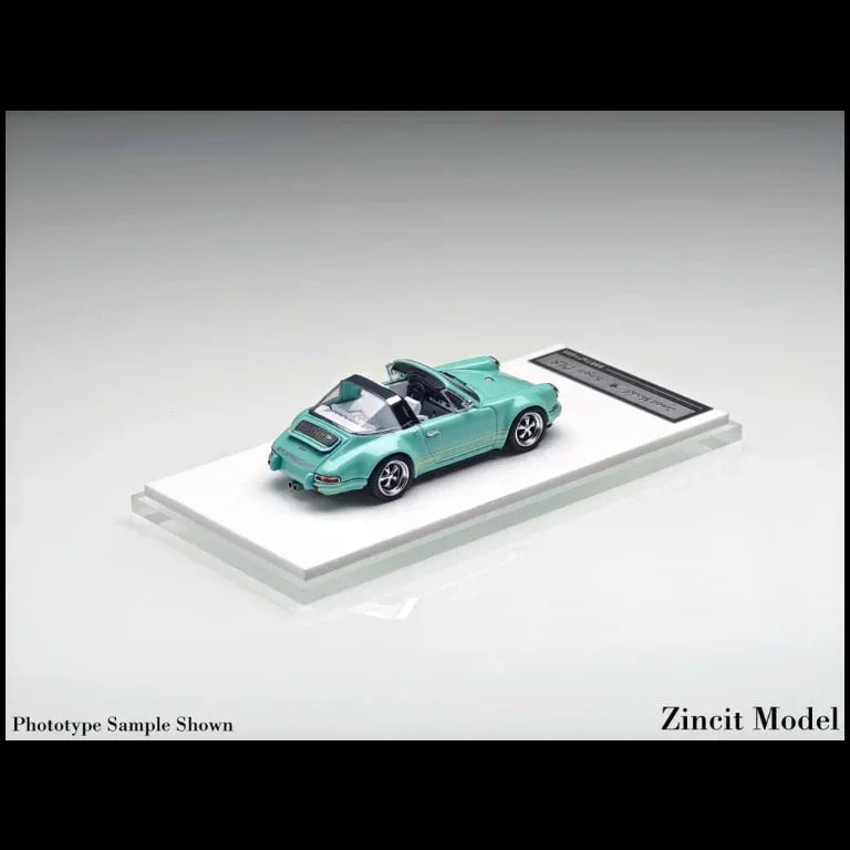 *PRE-ORDER* Singer Targa 911 (964), 1:64 Scale (light Turquoise) — image 2