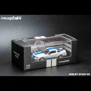 *PRE-ORDER* Ford GT500 KR (2008) Pearl White (Limited to 999pcs), 1:64 Scale — image 1