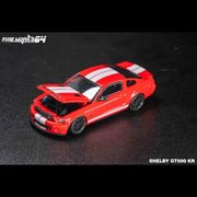 *PRE-ORDER* Ford GT500 KR (2008) Pearl White (Limited to 999pcs), 1:64 Scale (Red) — image 3