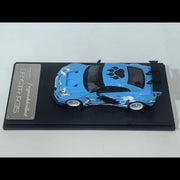 *PRE-ORDER* Nissan GT-R R35 Liberty Walk Performance 1.5 Blue Godzilla Livery, 1:64 Scale — image 3