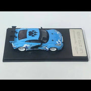 *PRE-ORDER* Nissan GT-R R35 Liberty Walk Performance 1.5 Blue Godzilla Livery, 1:64 Scale — image 7