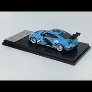 *PRE-ORDER* Nissan GT-R R35 Liberty Walk Performance 1.5 Blue Godzilla Livery, 1:64 Scale — image 4