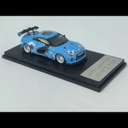 *PRE-ORDER* Nissan GT-R R35 Liberty Walk Performance 1.5 Blue Godzilla Livery, 1:64 Scale — image 6