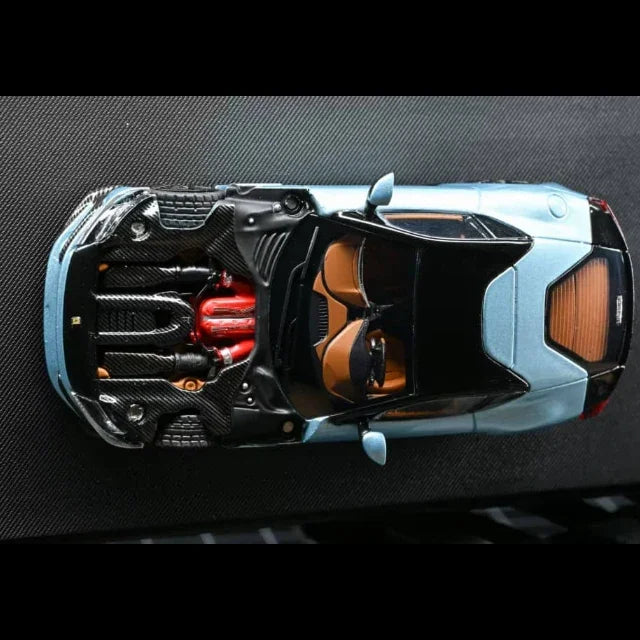 Ferrari 12 Cilindri Coupe (Azzurro California Blue), 1:64 Scale — image 2