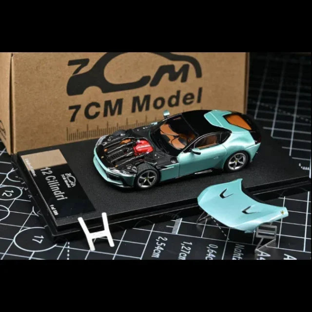Ferrari 12 Cilindri Coupe, 1:64 Scale (Trevi Green) — image 1