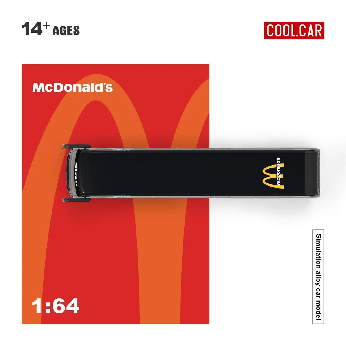 *PRE-ORDER* Setra Bus (Mc Donald's), 1:64 Scale (Red) — image 4