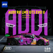 *PRE-ORDER* Audi R8 LMS GT3 EVO II (Purple), 1:64 Scale — image 1