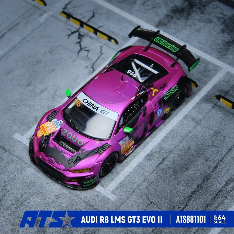 *PRE-ORDER* Audi R8 LMS GT3 EVO II (Purple), 1:64 Scale — image 2