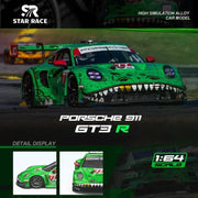 Porsche diecast Rexy 911 GT3 R Black Dragon #80 & #77 AO Racing Green (Bundle Pack) — image 3